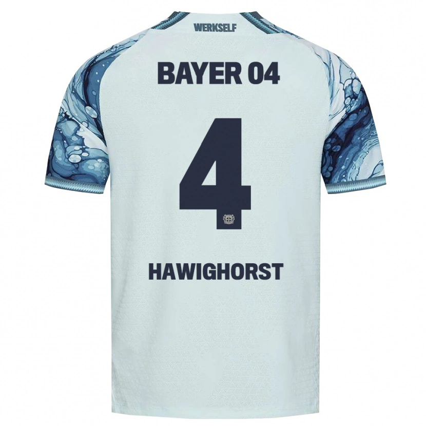 Danxen Kvinder Ben Hawighorst #4 Mørkegrøn Sort Udebane Spillertrøjer 2026/27 Trøje T-Shirt