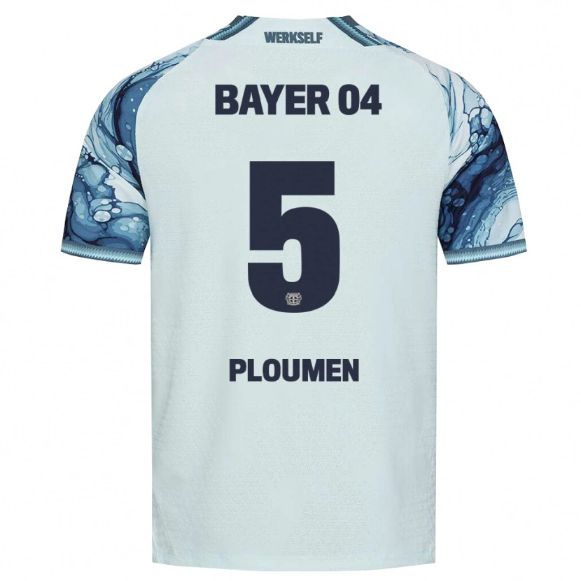 Danxen Kvinder Gilles Ploumen #5 Mørkegrøn Sort Udebane Spillertrøjer 2026/27 Trøje T-Shirt