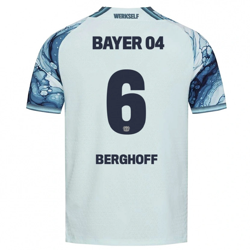 Danxen Kvinder Jonah Berghoff #6 Mørkegrøn Sort Udebane Spillertrøjer 2026/27 Trøje T-Shirt