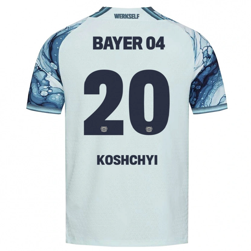 Danxen Kvinder Yegor Koshchyi #20 Mørkegrøn Sort Udebane Spillertrøjer 2026/27 Trøje T-Shirt