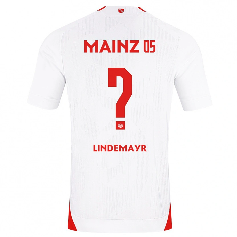 Danxen Kvinder Florian Lindemayr #0 Hvid Rød Gul Udebane Spillertrøjer 2026/27 Trøje T-Shirt
