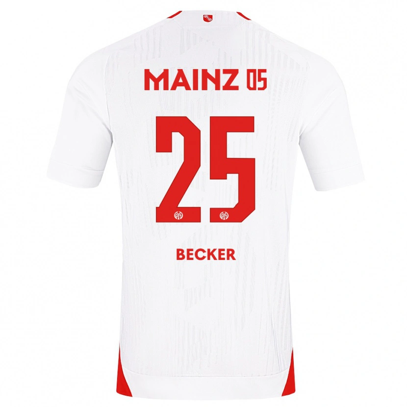 Danxen Kvinder Kathrin Becker #25 Hvid Rød Gul Udebane Spillertrøjer 2026/27 Trøje T-Shirt