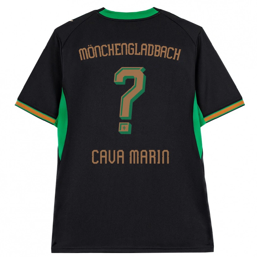 Danxen Kvinder Sofia Cava Marin #0 Sort Orange Grøn Brun Udebane Spillertrøjer 2026/27 Trøje T-Shirt
