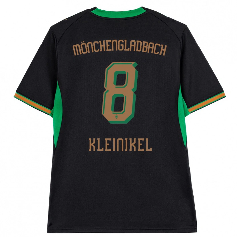 Danxen Kvinder Nadja Kleinikel #8 Sort Orange Grøn Brun Udebane Spillertrøjer 2026/27 Trøje T-Shirt
