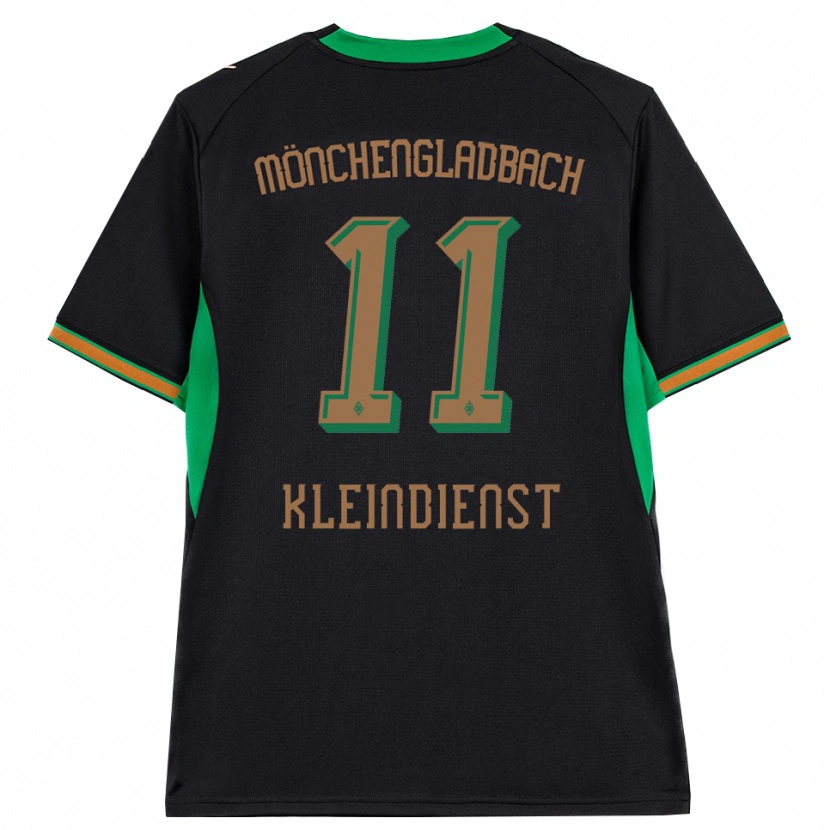 Danxen Kvinder Tim Kleindienst #11 Sort Orange Grøn Brun Udebane Spillertrøjer 2026/27 Trøje T-Shirt