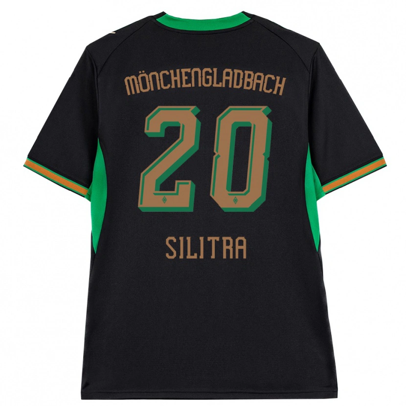 Danxen Kvinder Rareș Silitră #20 Sort Orange Grøn Brun Udebane Spillertrøjer 2026/27 Trøje T-Shirt