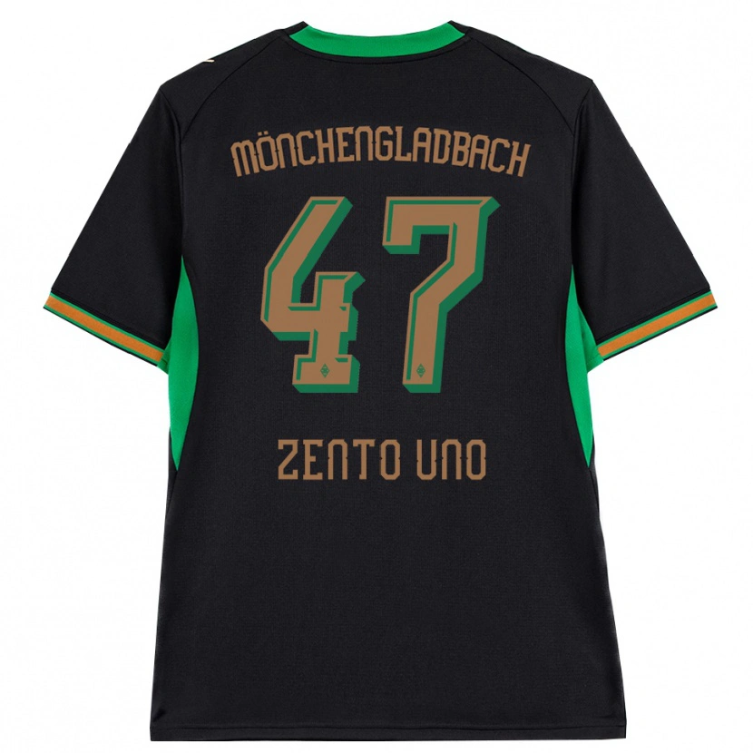 Danxen Kvinder Zento Uno #47 Sort Orange Grøn Brun Udebane Spillertrøjer 2026/27 Trøje T-Shirt