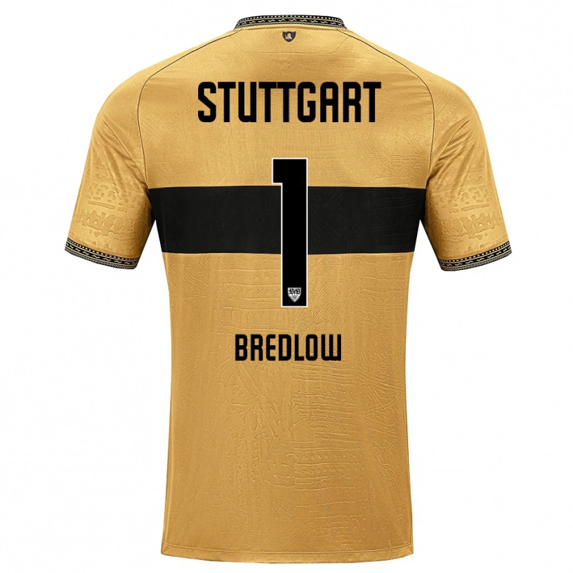 Danxen Kvinder Fabian Bredlow #1 Brun Sort Hvid Udebane Spillertrøjer 2026/27 Trøje T-Shirt