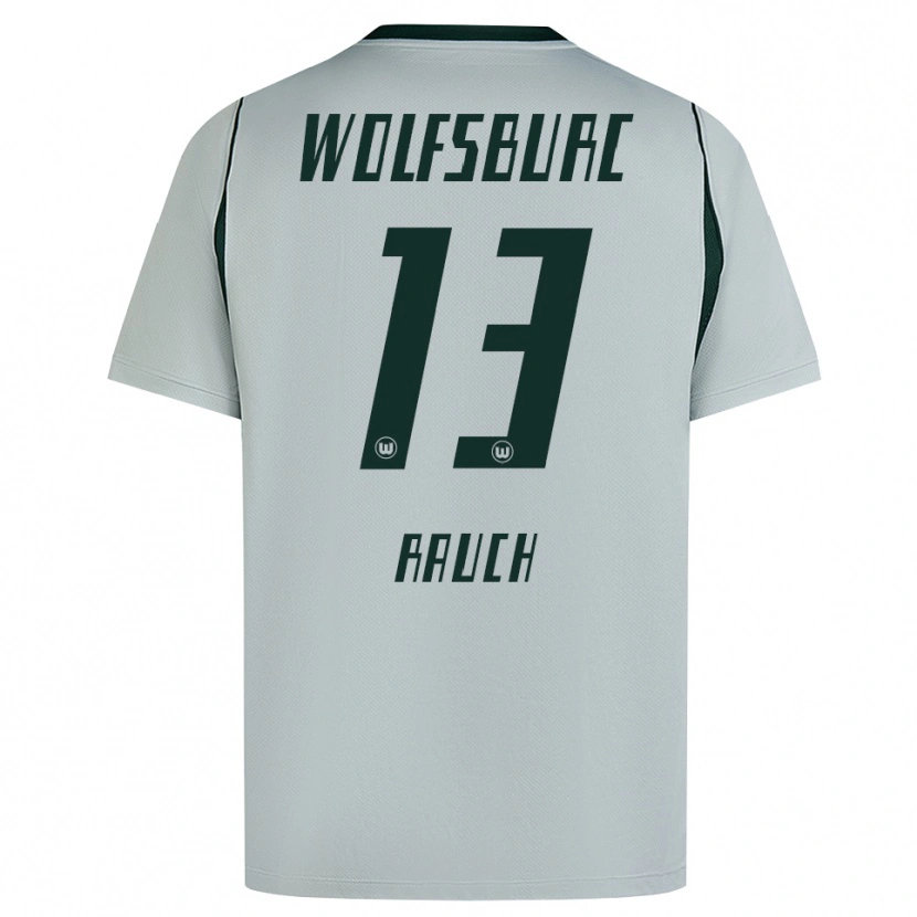 Danxen Kvinder Felicitas Rauch #13 Grå Grøn Udebane Spillertrøjer 2026/27 Trøje T-Shirt