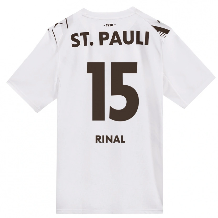 Danxen Kvinder Selcuk Rinal #15 Cafe Hvid Rød Udebane Spillertrøjer 2026/27 Trøje T-Shirt