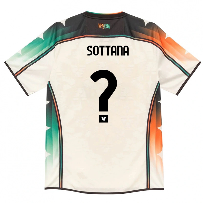 Danxen Kvinder Giovanni Sottana #0 Oldlace Orange Grøn Udebane Spillertrøjer 2026/27 Trøje T-Shirt