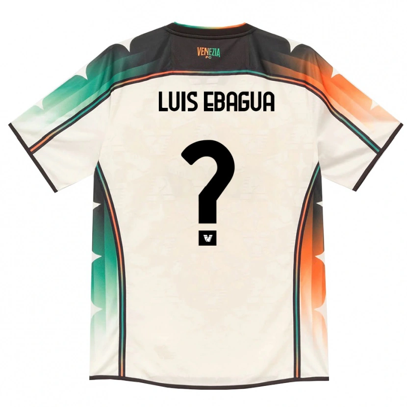 Danxen Kvinder Sean Luis Ebagua #0 Oldlace Orange Grøn Udebane Spillertrøjer 2026/27 Trøje T-Shirt