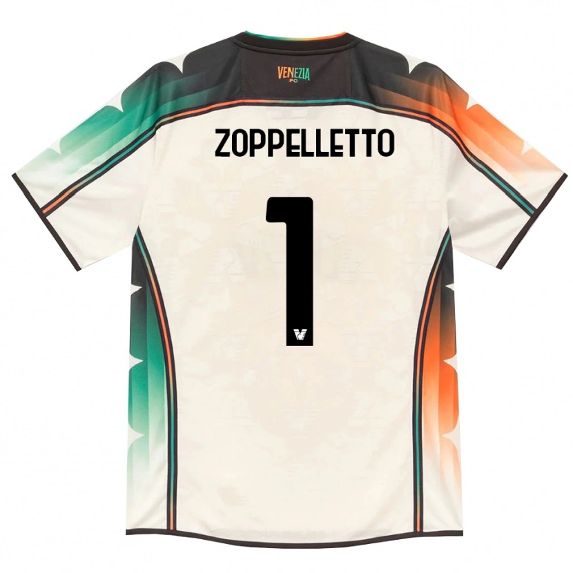 Danxen Kvinder David Zoppelletto #1 Oldlace Orange Grøn Udebane Spillertrøjer 2026/27 Trøje T-Shirt