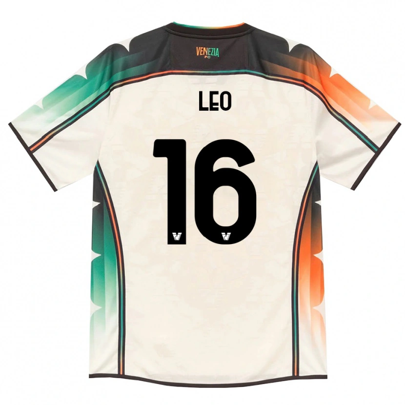 Danxen Kvinder Andrea Leo #16 Oldlace Orange Grøn Udebane Spillertrøjer 2026/27 Trøje T-Shirt