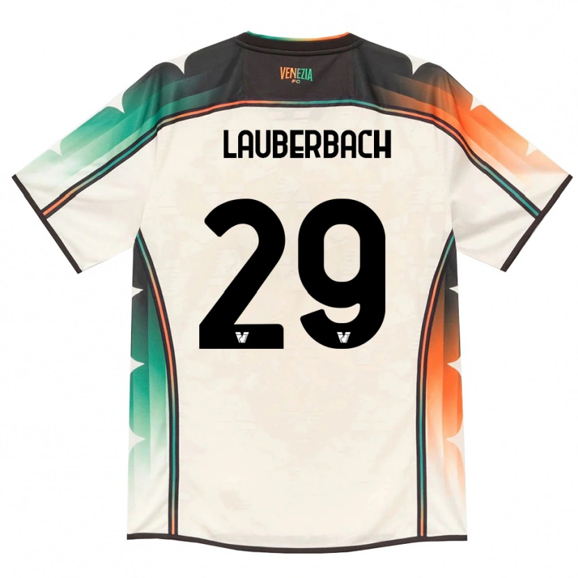 Danxen Kvinder Lion Lauberbach #29 Oldlace Orange Grøn Udebane Spillertrøjer 2026/27 Trøje T-Shirt