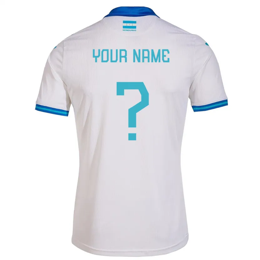 Danxen Børn Honduras Dit Navn #0 Hvid Hjemmebane Spillertrøjer 24-26 Trøje T-Shirt