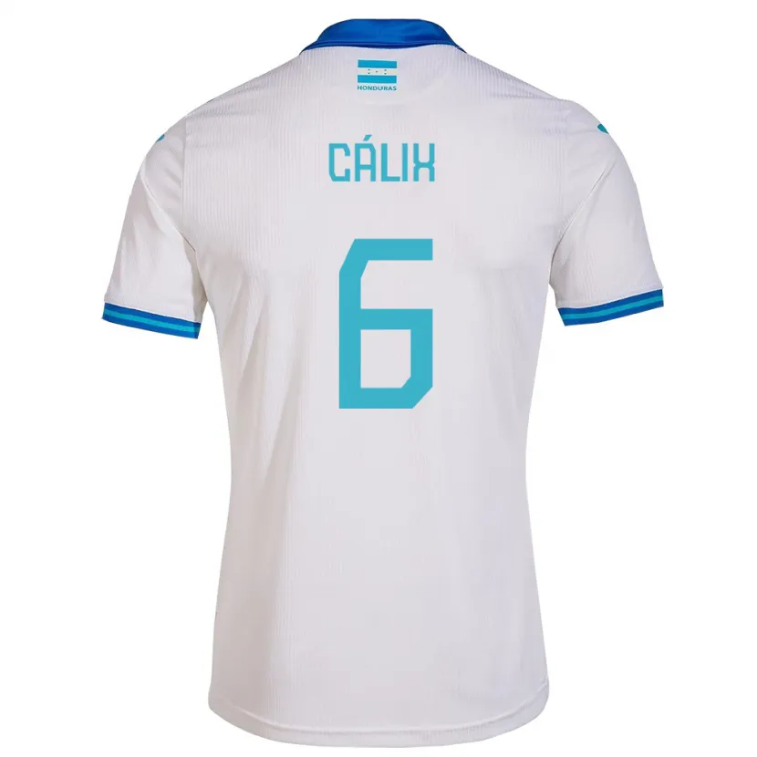 Danxen Børn Honduras Noel Cálix #6 Hvid Hjemmebane Spillertrøjer 24-26 Trøje T-Shirt