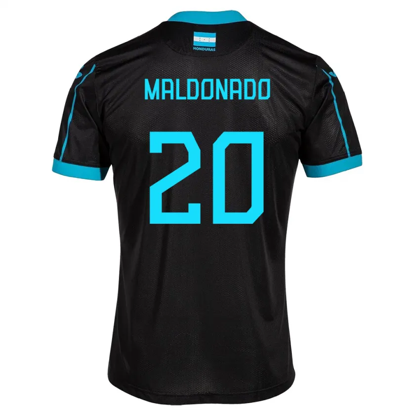 Danxen Børn Honduras Alessandro Maldonado #20 Sort Udebane Spillertrøjer 24-26 Trøje T-Shirt