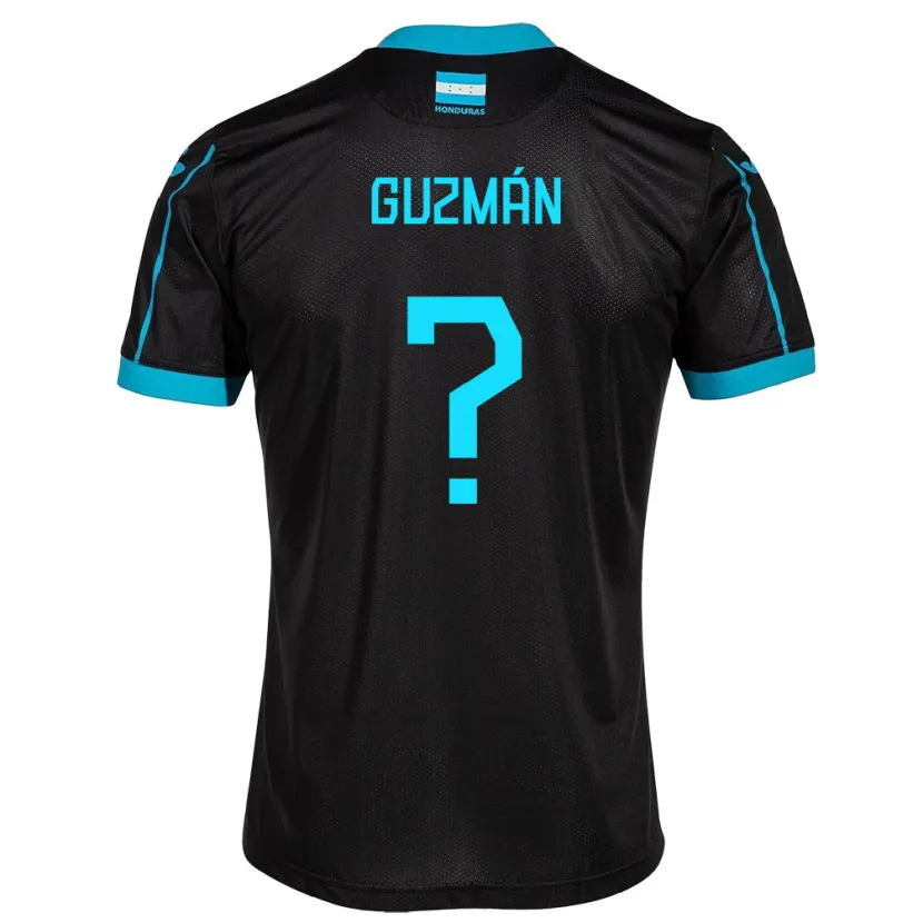 Danxen Børn Honduras Giselle Guzmán #0 Sort Udebane Spillertrøjer 24-26 Trøje T-Shirt