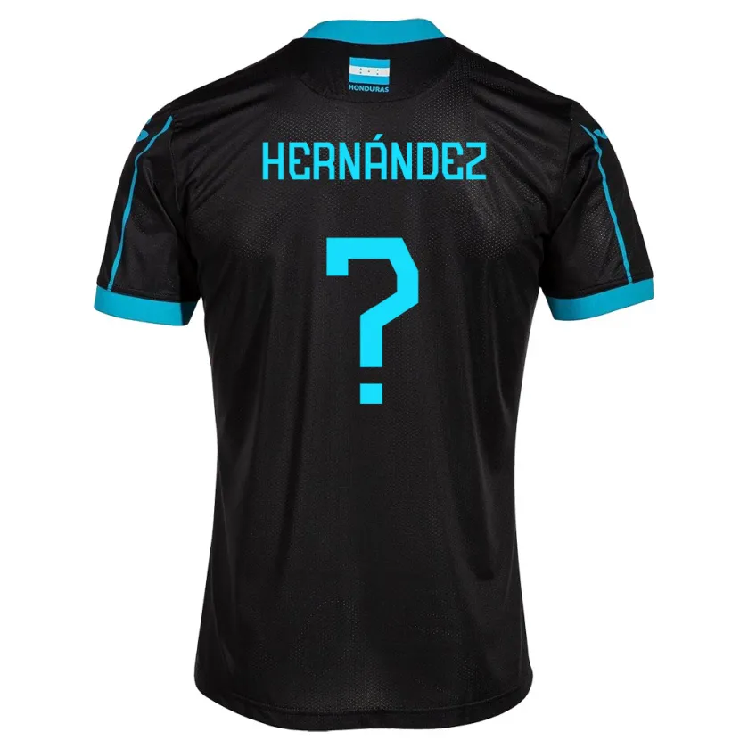 Danxen Børn Honduras Riccy Hernández #0 Sort Udebane Spillertrøjer 24-26 Trøje T-Shirt