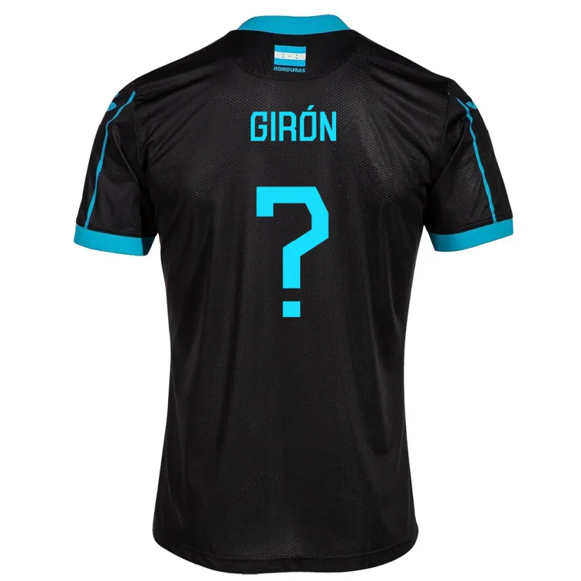 Danxen Børn Honduras Christian Girón #0 Sort Udebane Spillertrøjer 24-26 Trøje T-Shirt