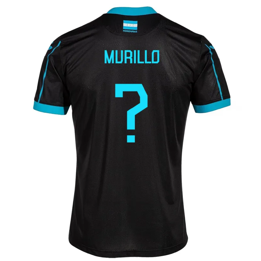Danxen Børn Honduras Maria Murillo #0 Sort Udebane Spillertrøjer 24-26 Trøje T-Shirt