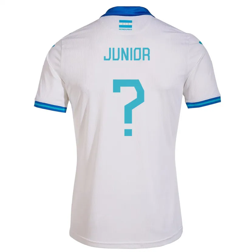 Danxen Mænd Honduras Junior Mejía #0 Hvid Hjemmebane Spillertrøjer 24-26 Trøje T-Shirt