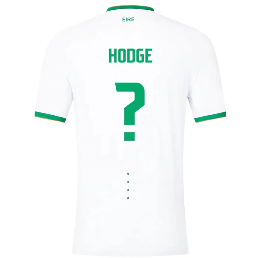 Danxen Mænd Irland Joe Hodge #0 Hvid Udebane Spillertrøjer 24-26 Trøje T-Shirt