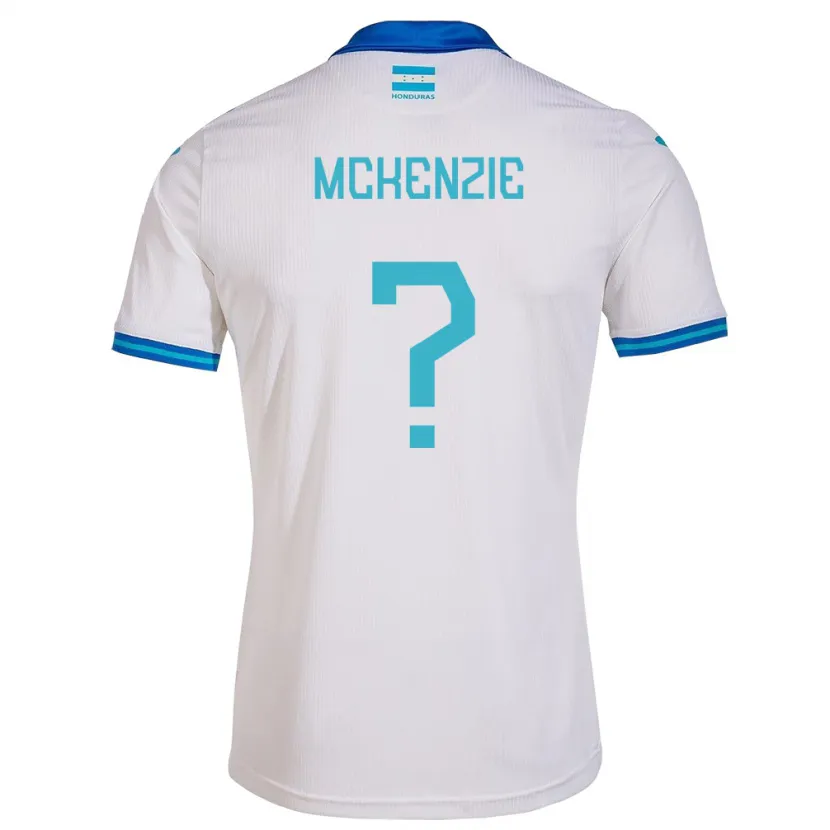 Danxen Kvinder Honduras Allyson Mckenzie #0 Hvid Hjemmebane Spillertrøjer 24-26 Trøje T-Shirt