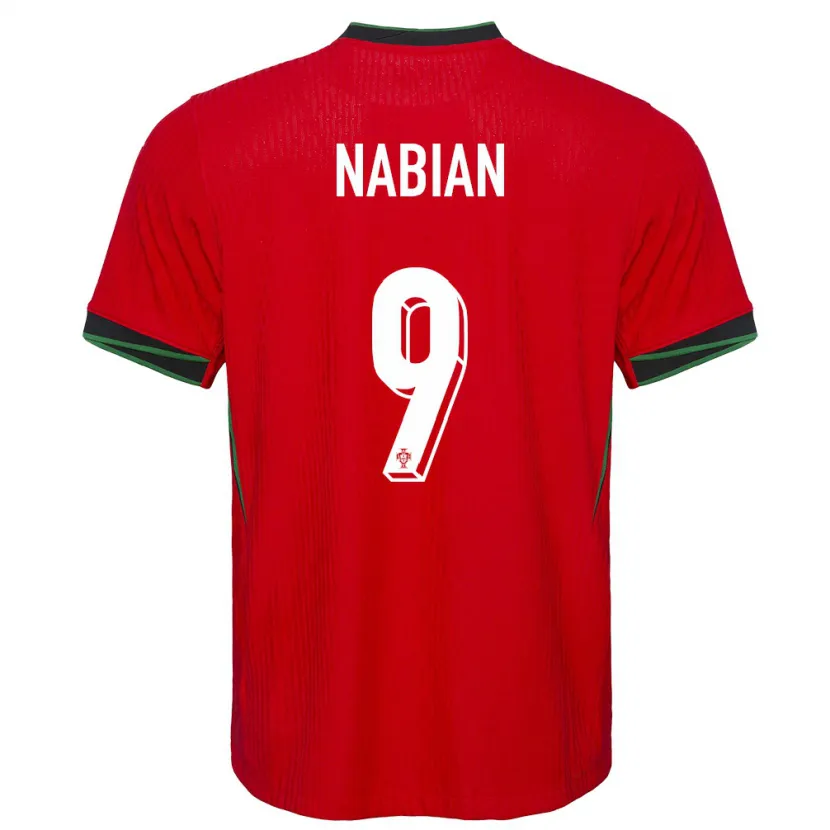Danxen Børn Portugal Herculano Nabian #9 Rød Hjemmebane Spillertrøjer 24-26 Trøje T-Shirt