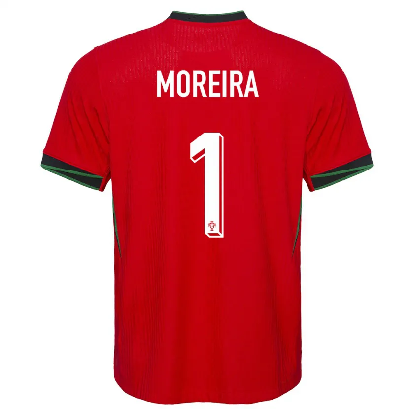Danxen Børn Portugal Andre Moreira #1 Rød Hjemmebane Spillertrøjer 24-26 Trøje T-Shirt