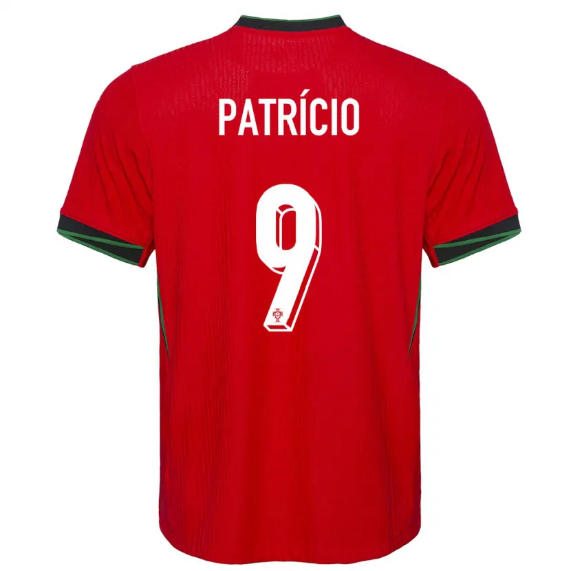 Danxen Børn Portugal Nuno Patricio #9 Rød Hjemmebane Spillertrøjer 24-26 Trøje T-Shirt