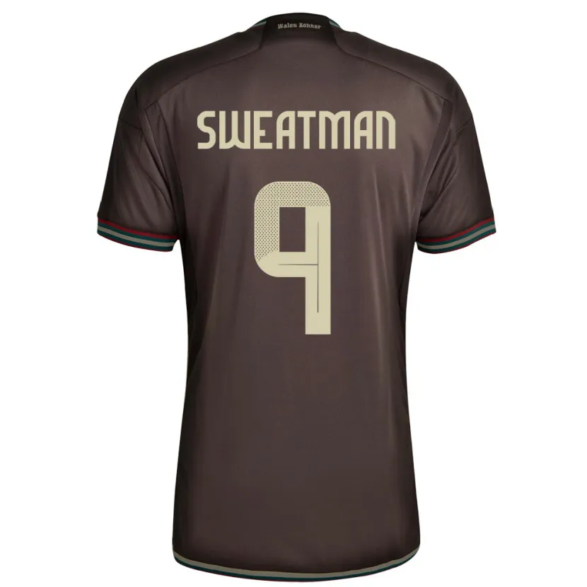 Danxen Børn Jamaica Marlo Sweatman #9 Nat Brun Udebane Spillertrøjer 24-26 Trøje T-Shirt