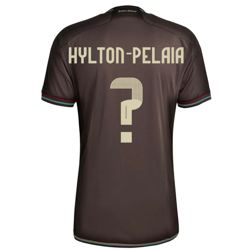 Danxen Børn Jamaica Jayda Hylton-Pelaia #0 Nat Brun Udebane Spillertrøjer 24-26 Trøje T-Shirt