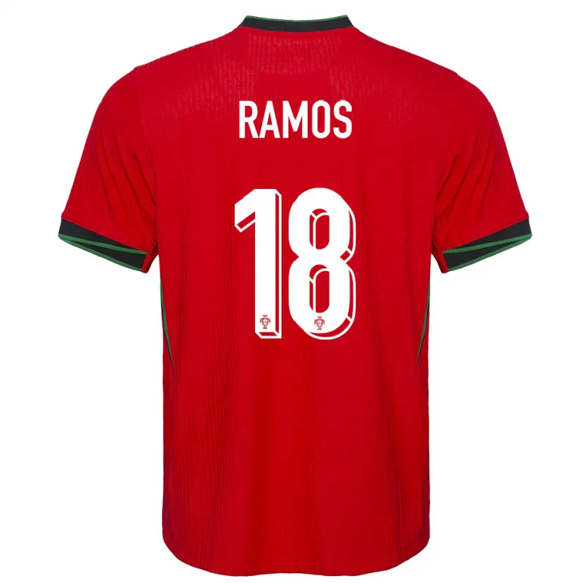 Danxen Mænd Portugal Goncalo Ramos #18 Rød Hjemmebane Spillertrøjer 24-26 Trøje T-Shirt