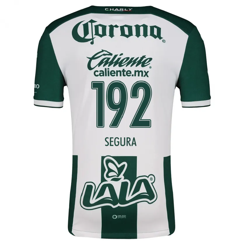 Danxen Mænd Gustavo Segura #192 Grøn Hvid Hjemmebane Spillertrøjer 2024/25 Trøje T-Shirt