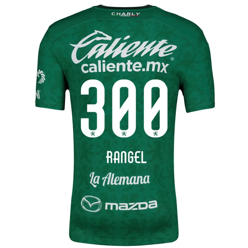 Danxen Mænd Luis Rangel #300 Grøn Hvid Hjemmebane Spillertrøjer 2024/25 Trøje T-Shirt