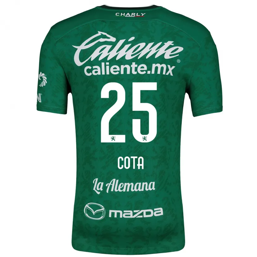 Danxen Mænd Renatta Cota #25 Grøn Hvid Hjemmebane Spillertrøjer 2024/25 Trøje T-Shirt