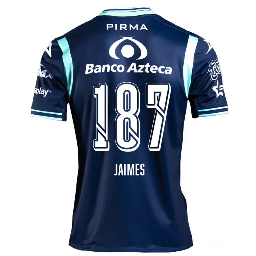 Danxen Mænd Tristhan Jaimes #187 Marine Blå Udebane Spillertrøjer 2024/25 Trøje T-Shirt