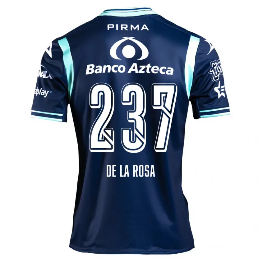 Danxen Mænd Álvaro De La Rosa #237 Marine Blå Udebane Spillertrøjer 2024/25 Trøje T-Shirt