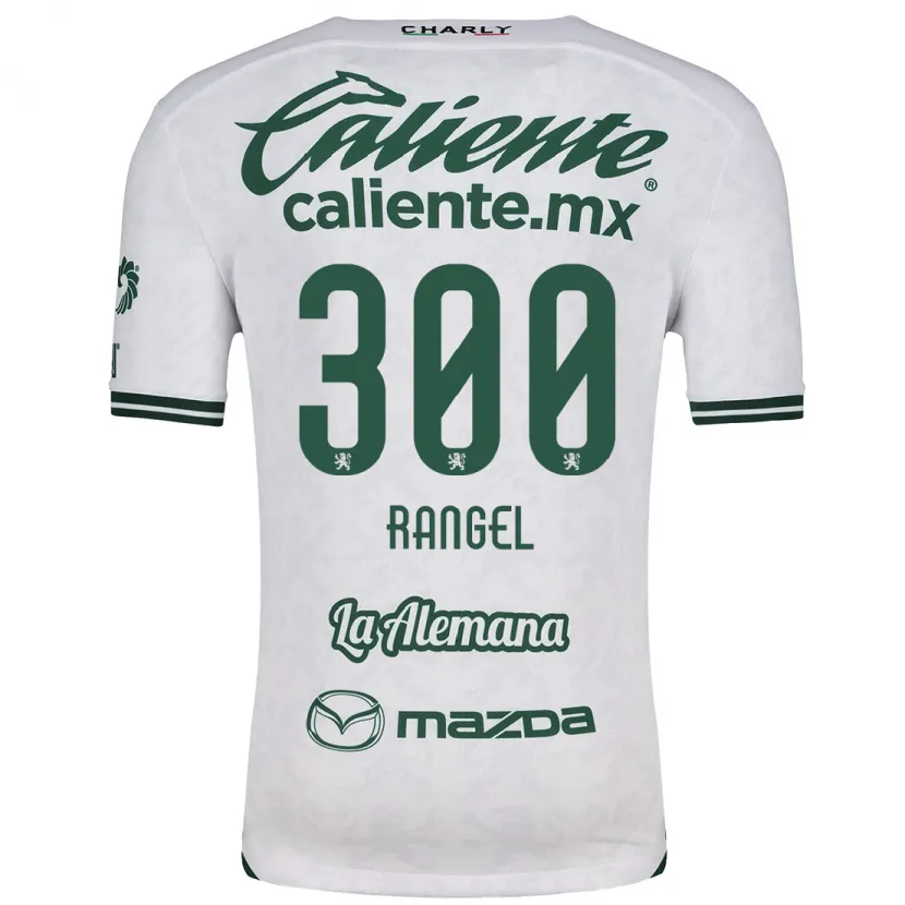 Danxen Mænd Luis Rangel #300 Hvid Grøn Udebane Spillertrøjer 2024/25 Trøje T-Shirt