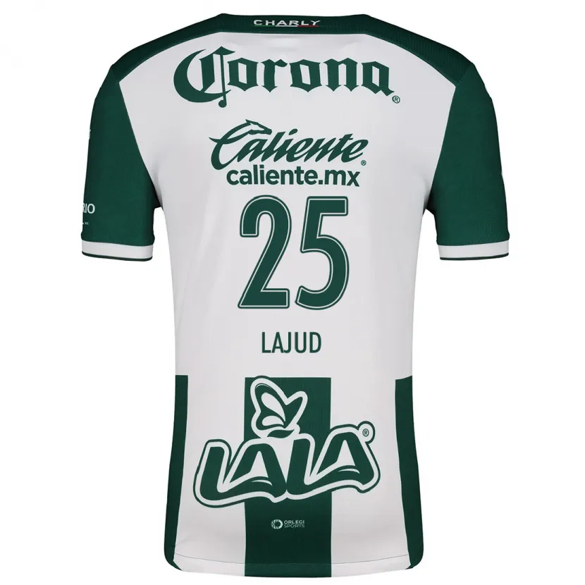 Danxen Kvinder Gibrán Lajud #25 Grøn Hvid Hjemmebane Spillertrøjer 2024/25 Trøje T-Shirt