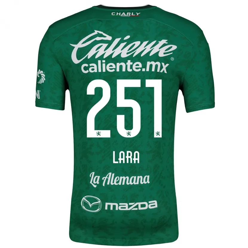 Danxen Kvinder Tristán Lara #251 Grøn Hvid Hjemmebane Spillertrøjer 2024/25 Trøje T-Shirt