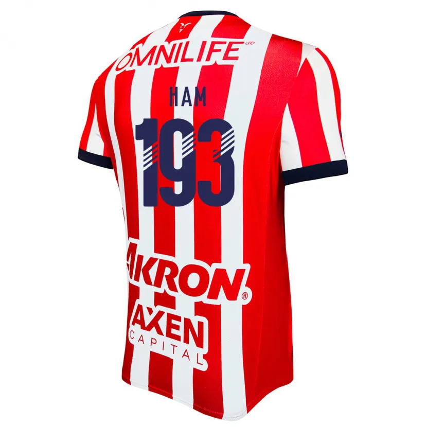 Danxen Kvinder Marioni Ham #193 Rød Hvid Blå Hjemmebane Spillertrøjer 2024/25 Trøje T-Shirt