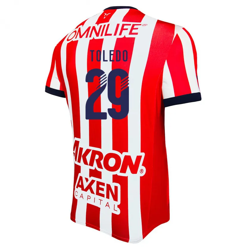 Danxen Kvinder Wendy Toledo #29 Rød Hvid Blå Hjemmebane Spillertrøjer 2024/25 Trøje T-Shirt