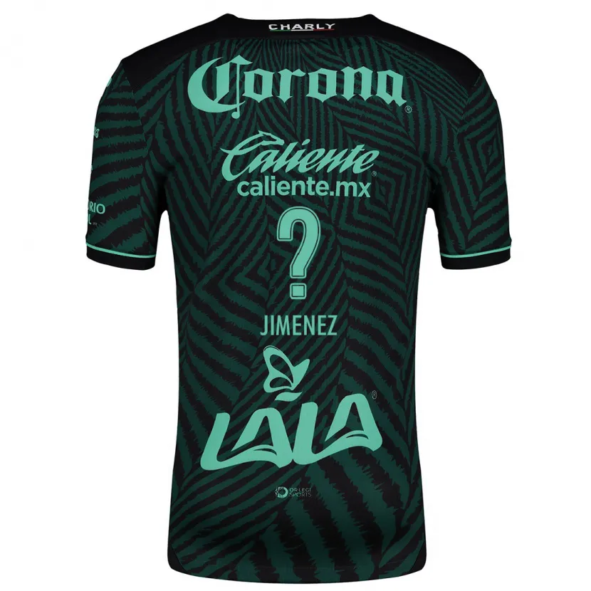 Danxen Kvinder Tahiel Jiménez #0 Sort Grøn Udebane Spillertrøjer 2024/25 Trøje T-Shirt