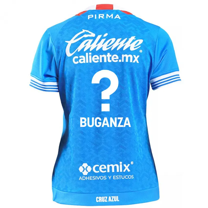 Danxen Børn Franco Buganza #0 Himmelblå Hjemmebane Spillertrøjer 2024/25 Trøje T-Shirt