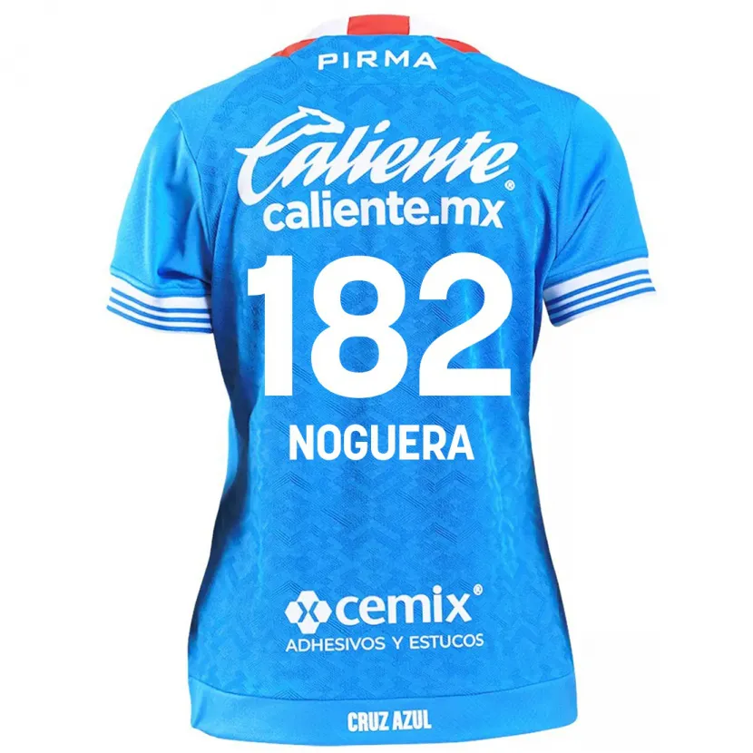 Danxen Børn Heldrich Noguera #182 Himmelblå Hjemmebane Spillertrøjer 2024/25 Trøje T-Shirt