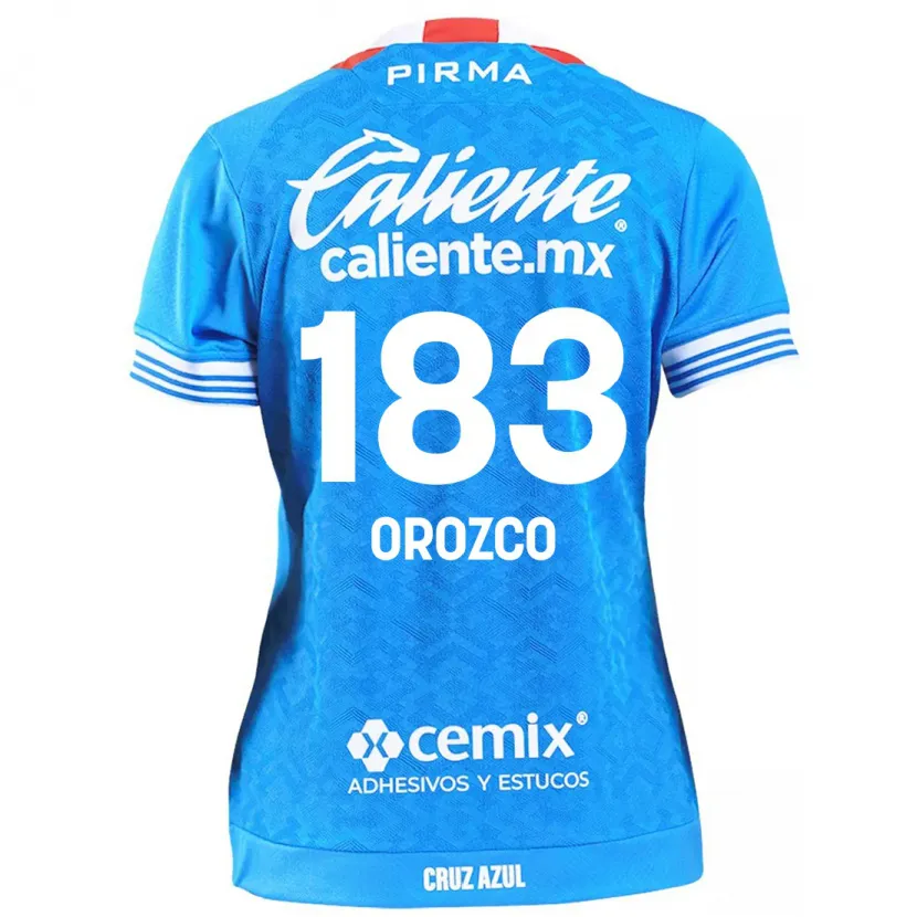 Danxen Børn Fabrizzio Orozco #183 Himmelblå Hjemmebane Spillertrøjer 2024/25 Trøje T-Shirt
