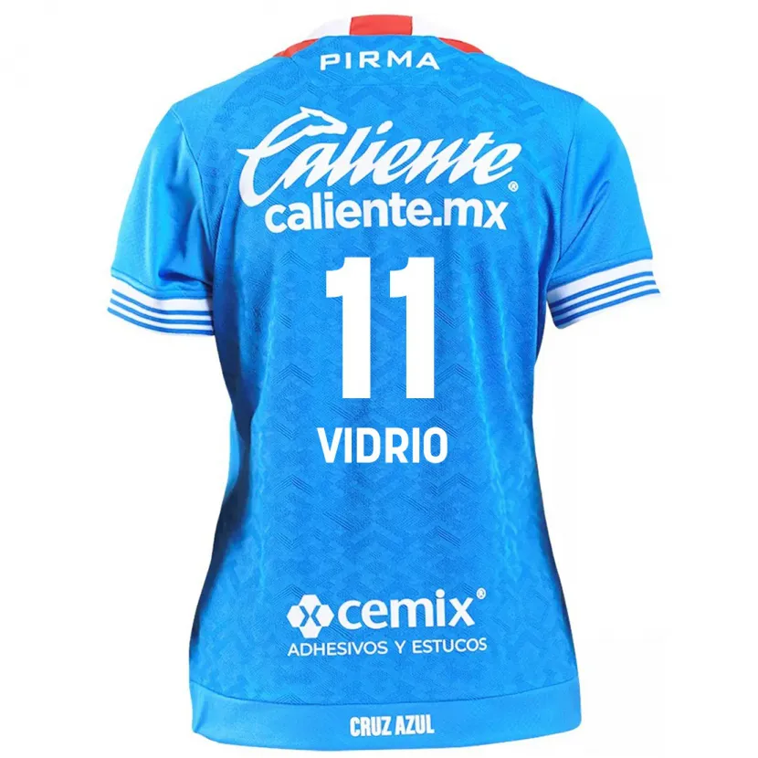 Danxen Børn Nailea Vidrio #11 Himmelblå Hjemmebane Spillertrøjer 2024/25 Trøje T-Shirt